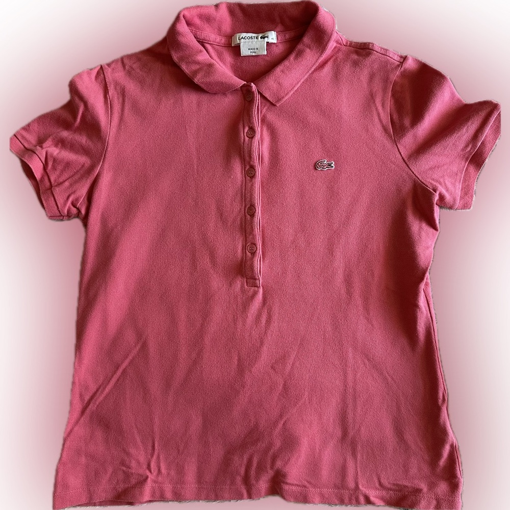 Lacoste Rose Pink Polo shirt